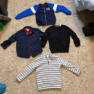Boys 4T winter long sleeve top lot